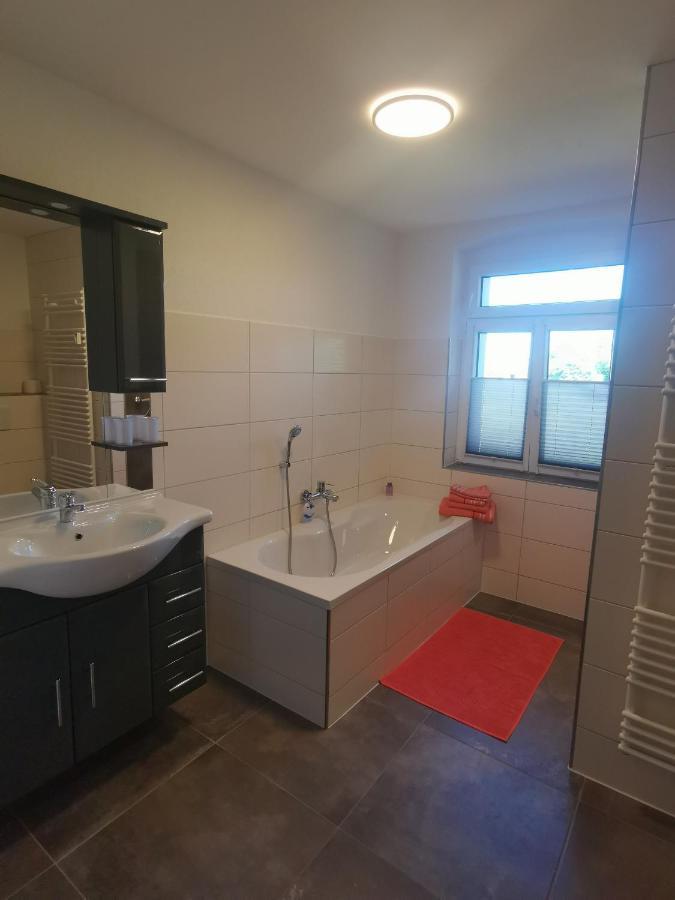 Ferienwohnung Wanderglueck Rathmannsdorf Extérieur photo