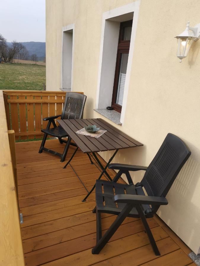 Ferienwohnung Wanderglueck Rathmannsdorf Extérieur photo